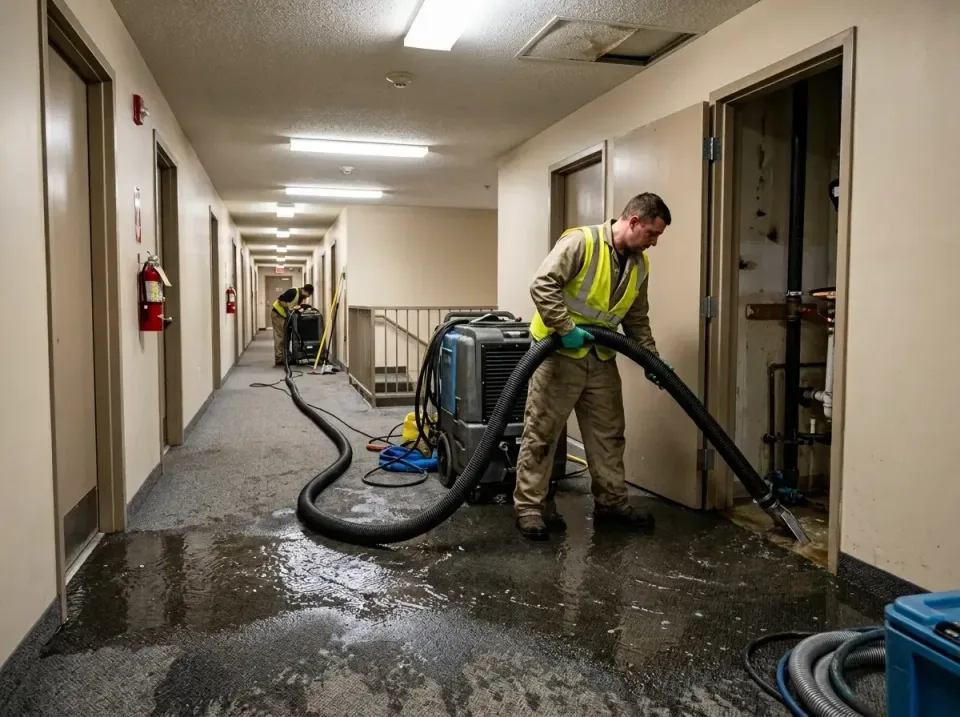 multi-unit-apartment-hallway-f-005 — frequently asked questions, Emergency Burst Pipe Water Extraction & Removal in Waynesvi…